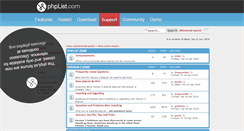Desktop Screenshot of forums.phplist.com