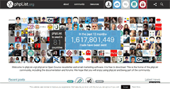 Desktop Screenshot of phplist.org